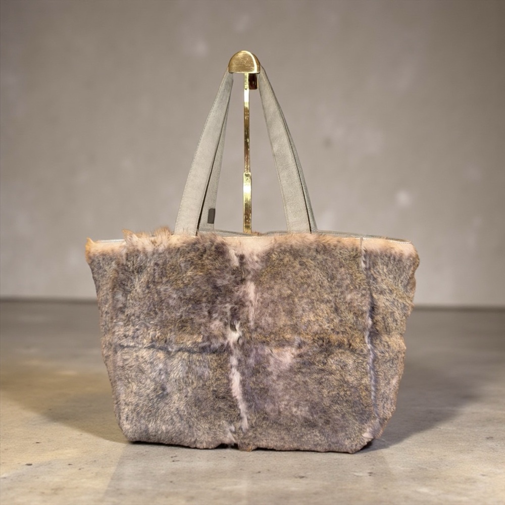 Chanel Fur Tote Bag - Brown - Picture 2 of 9